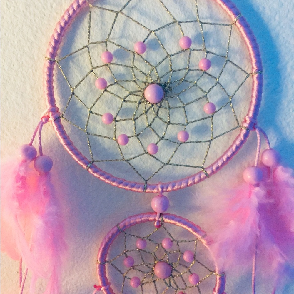 Pink dream catcher - Picture 2 of 2